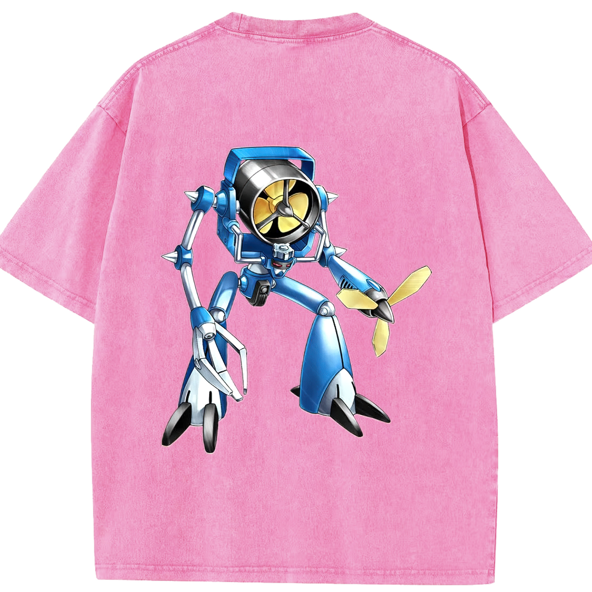 （画像用） 遊☆戯☆王 Yu-Gi-Oh! 綿100% ヴィンテージ風 半袖Tシャツ（背面プリント）